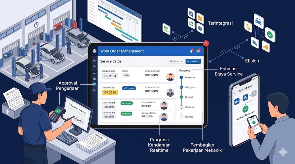 Work Order Digital SPK CKPN